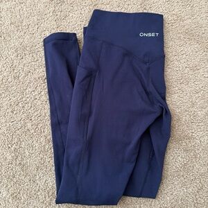 ONSET Women's Navy Leggings